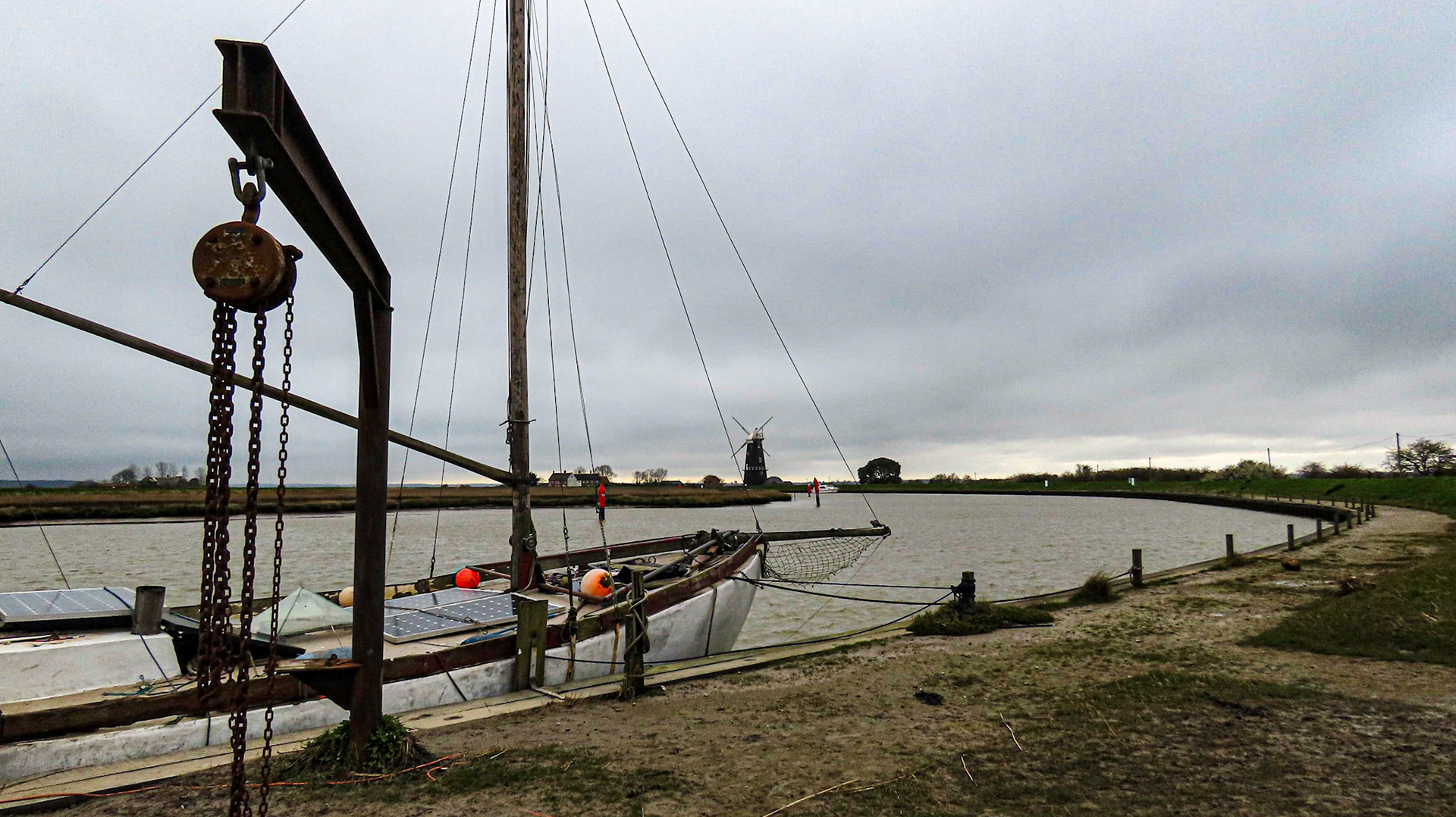 View on Berney Arms Drainage Mill, The Broads