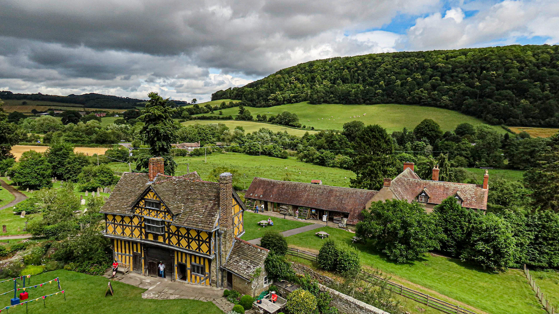 Stokesay Castle,, Shropshire