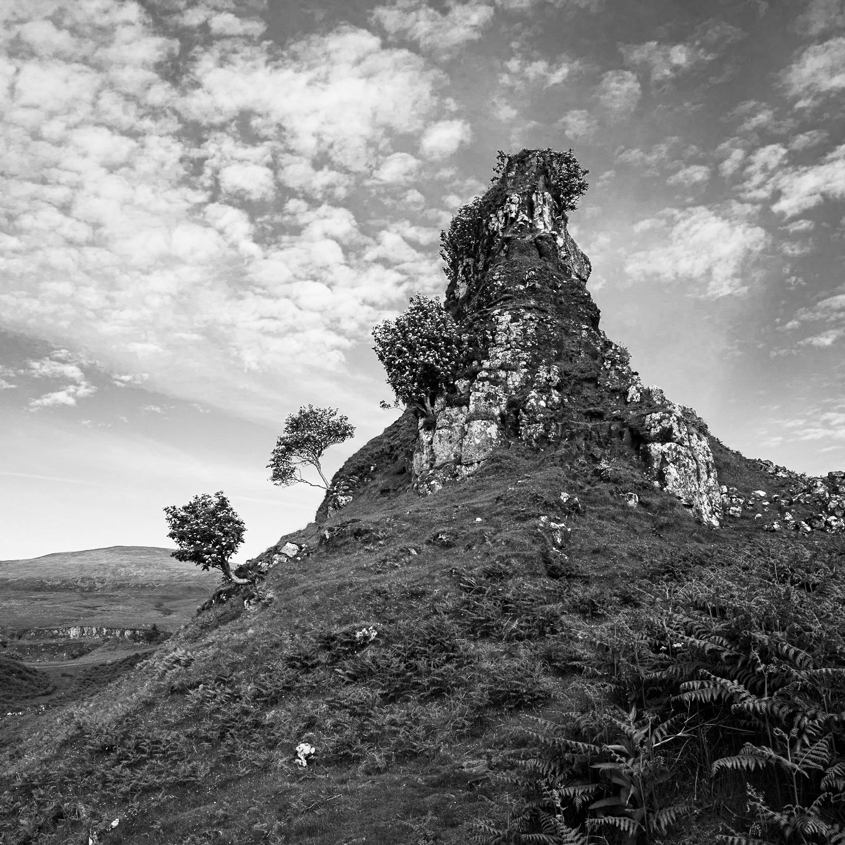 Castle Ewen, Fairy Glen, Glen Uig, Trotternish