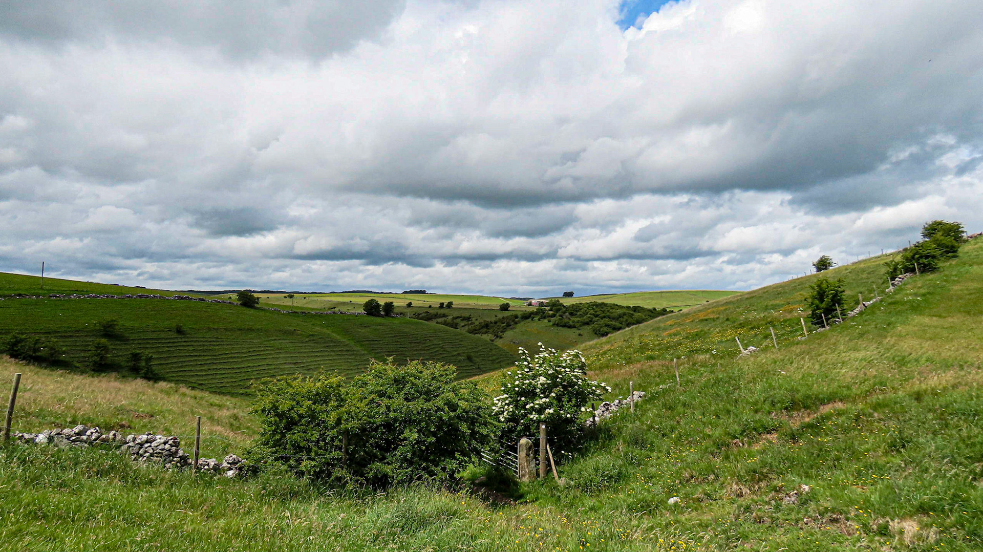 View on Long Dale, Gratton