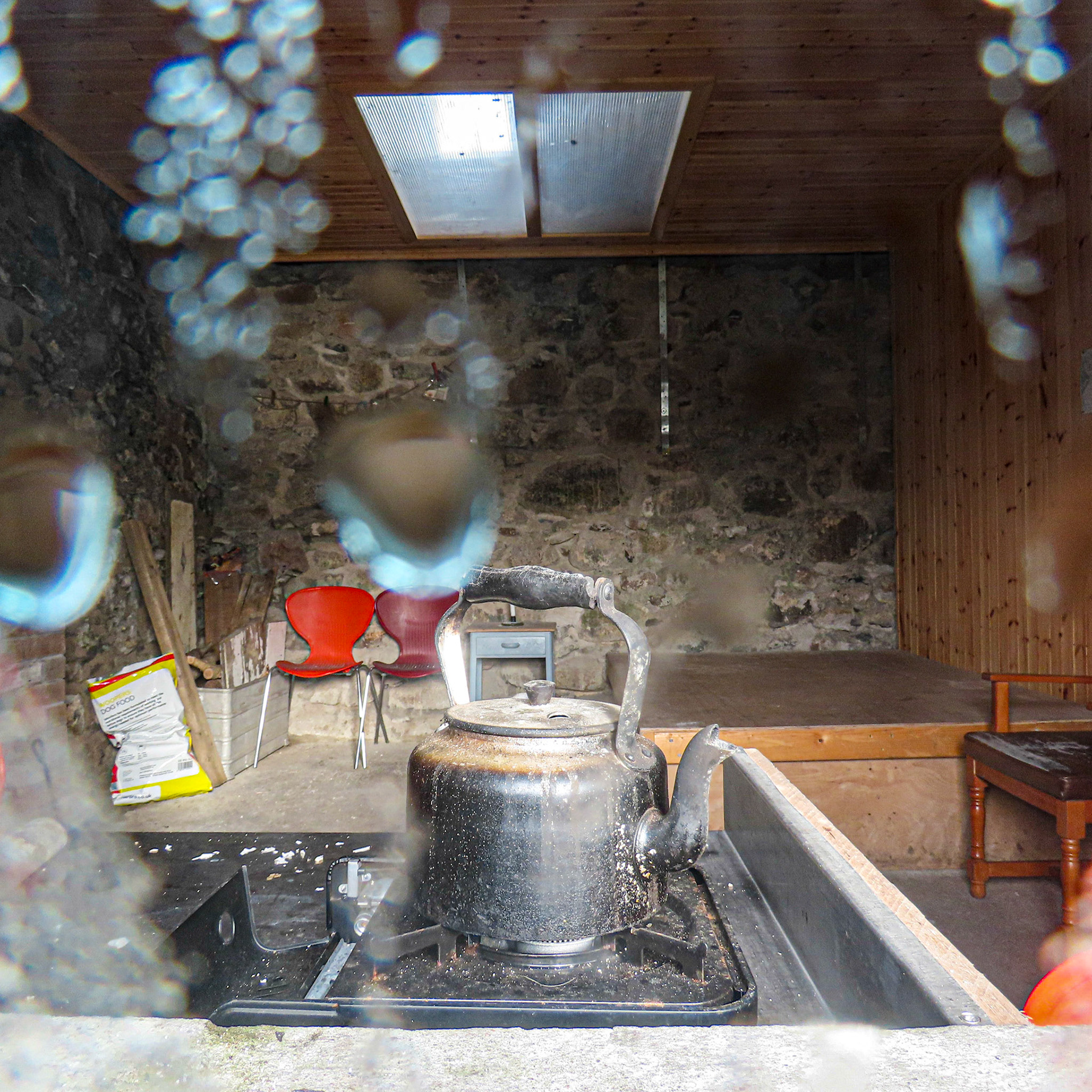 Interiour of Leacraithnaich bothy, Ardtornish Estate