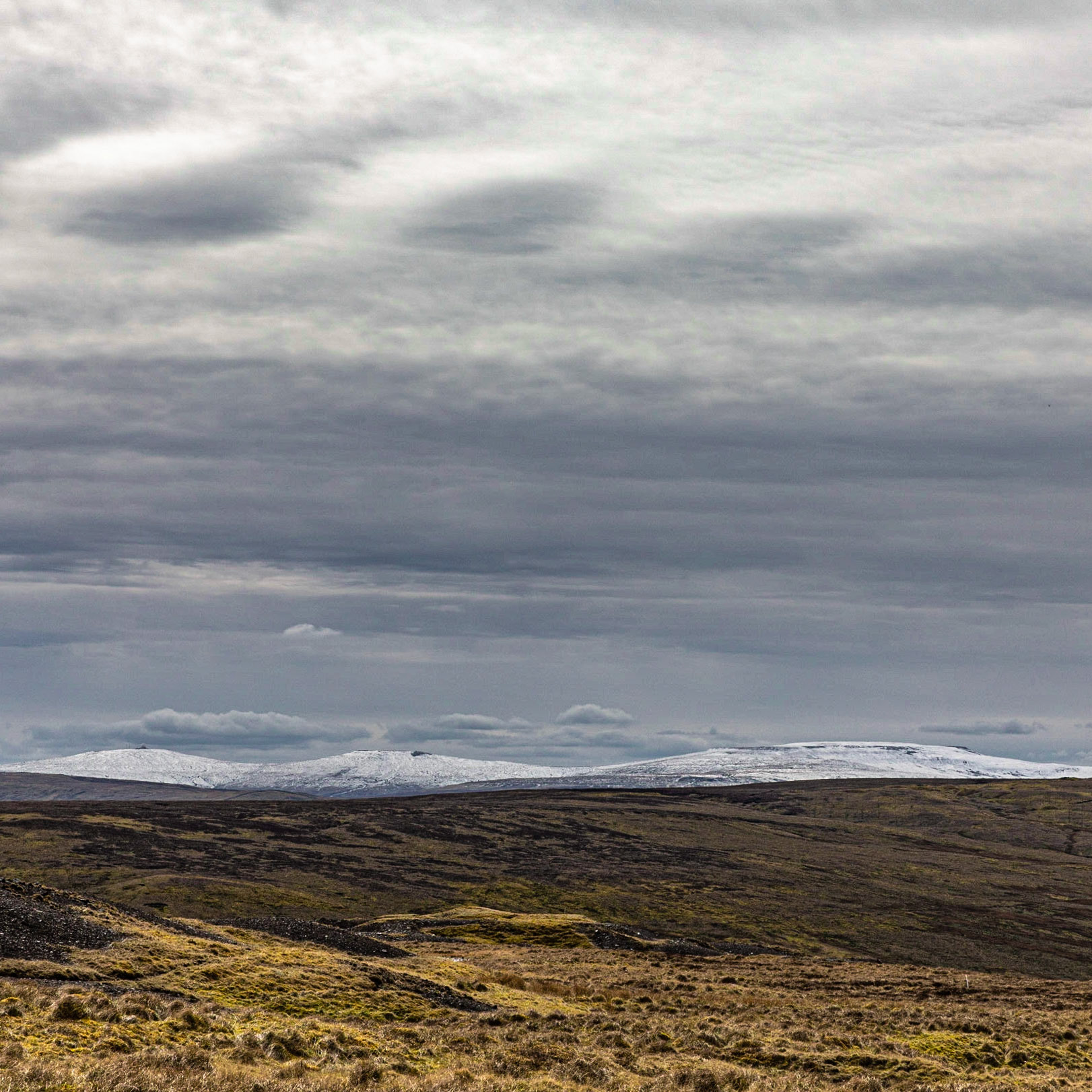 The triumvirate of Great Dun Fell, Little Dun Fell and Cross Fell