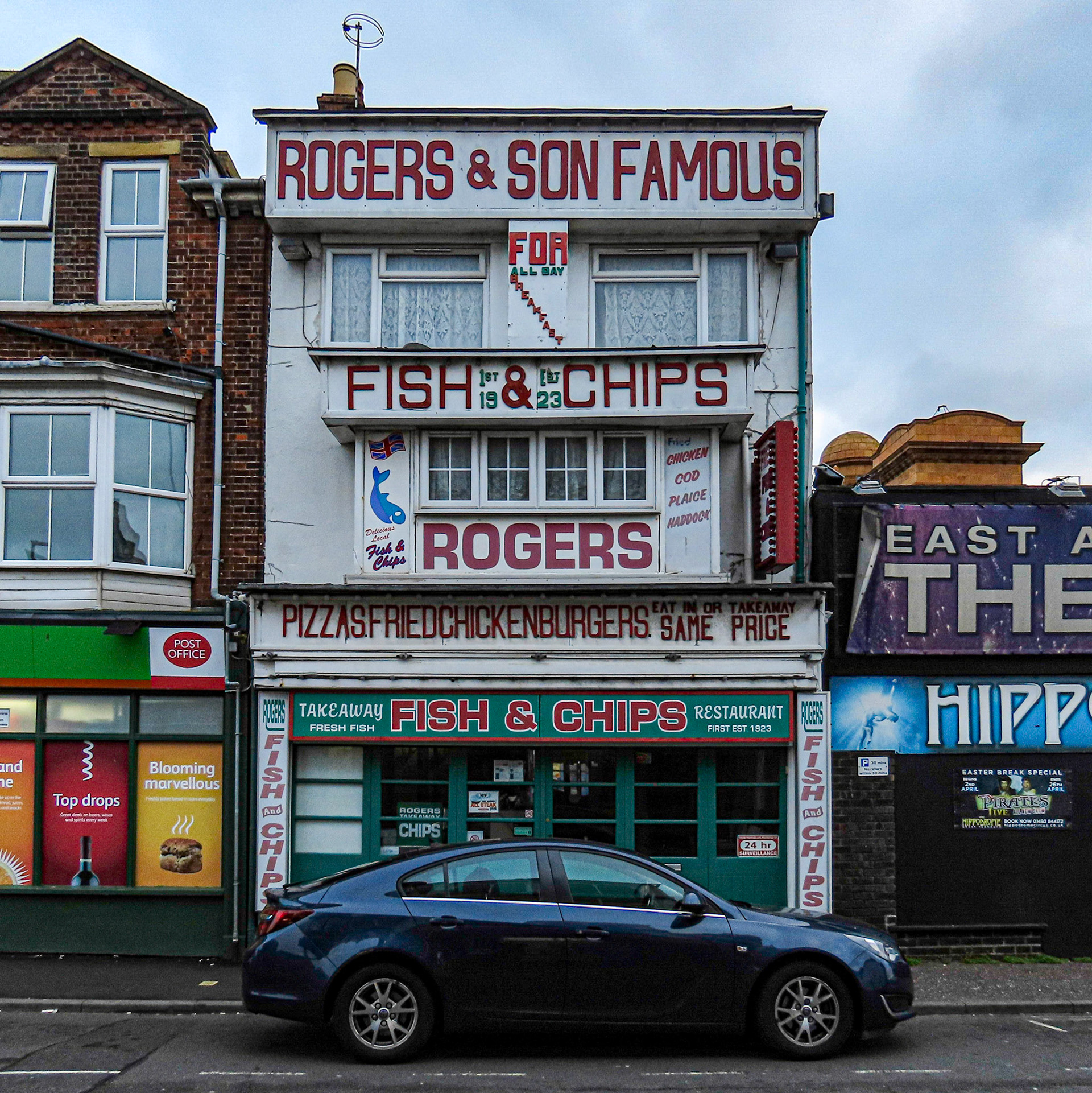Rogers & Son Famous Fish & Chips, 43 St Peter's Rd, Great Yarmouth
