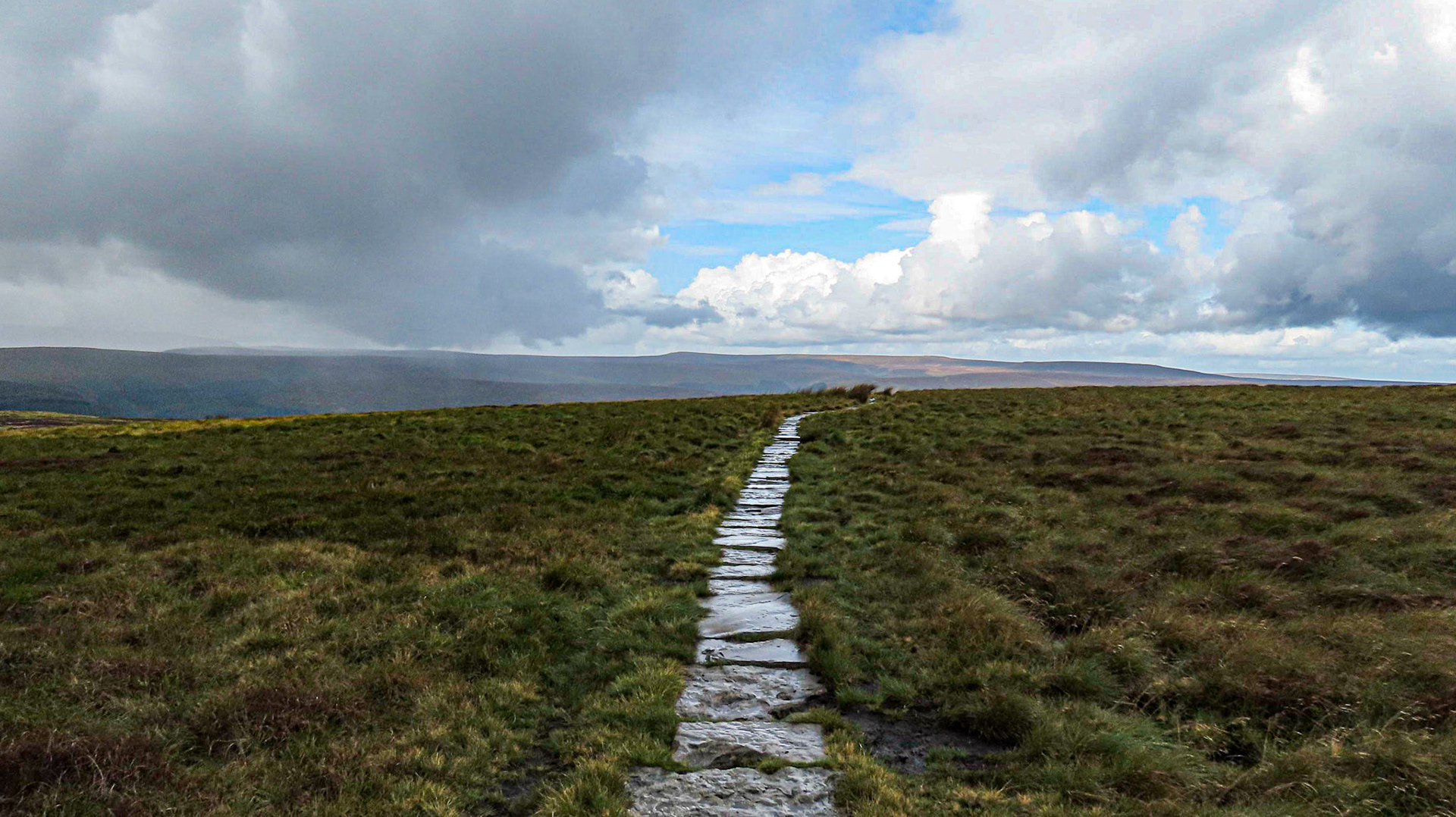 Track around Lost Lad, Upper Derwent Valley, Derbyshire