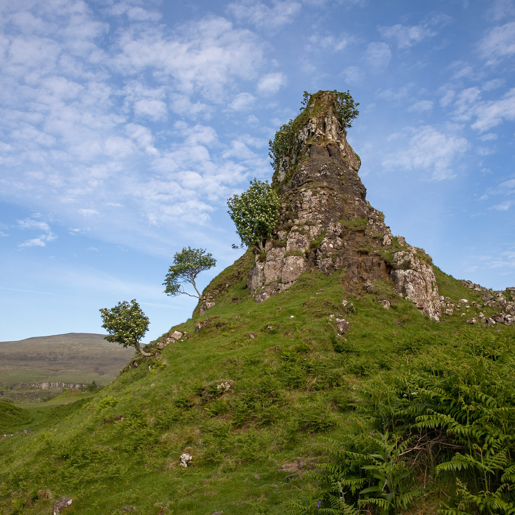 Castle Ewen, Fairy Glen, Glen Uig, Trotternish
