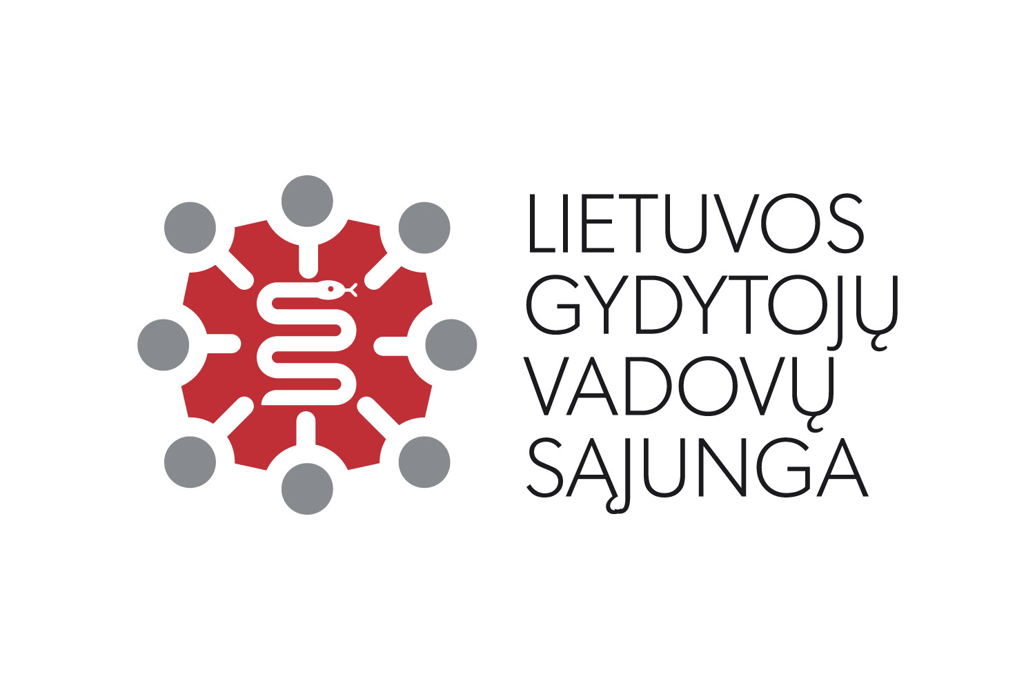The logo of The Association of Hospital Managers Physicians of Lithuania
