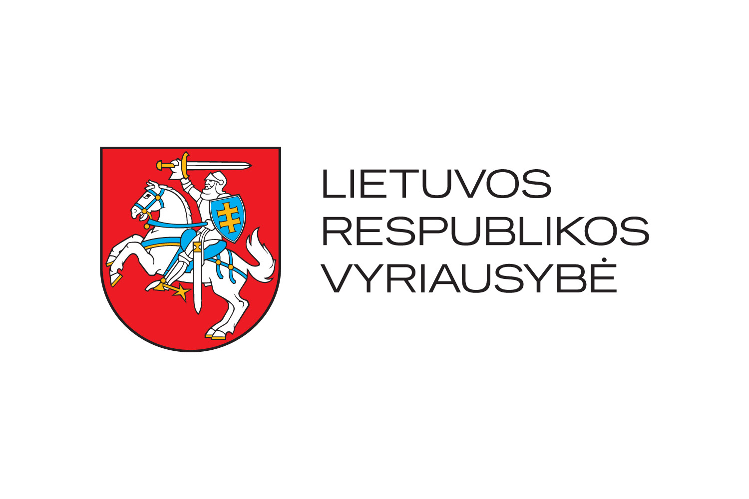 The logo of The Government of the Republic of Lithuania