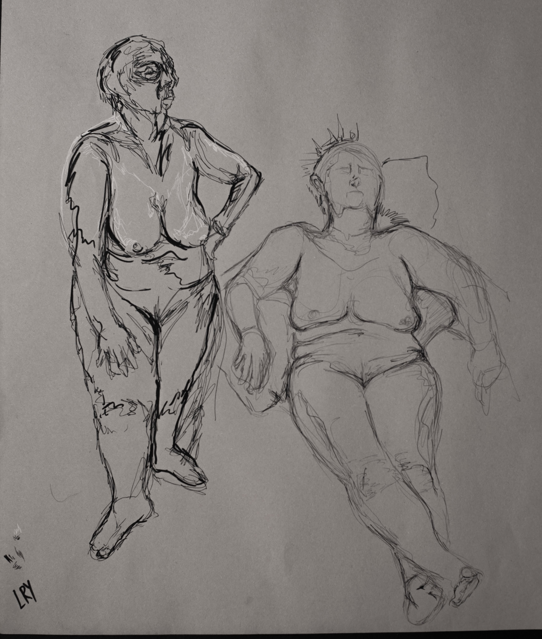 Pen, 42 x 59.4 cm