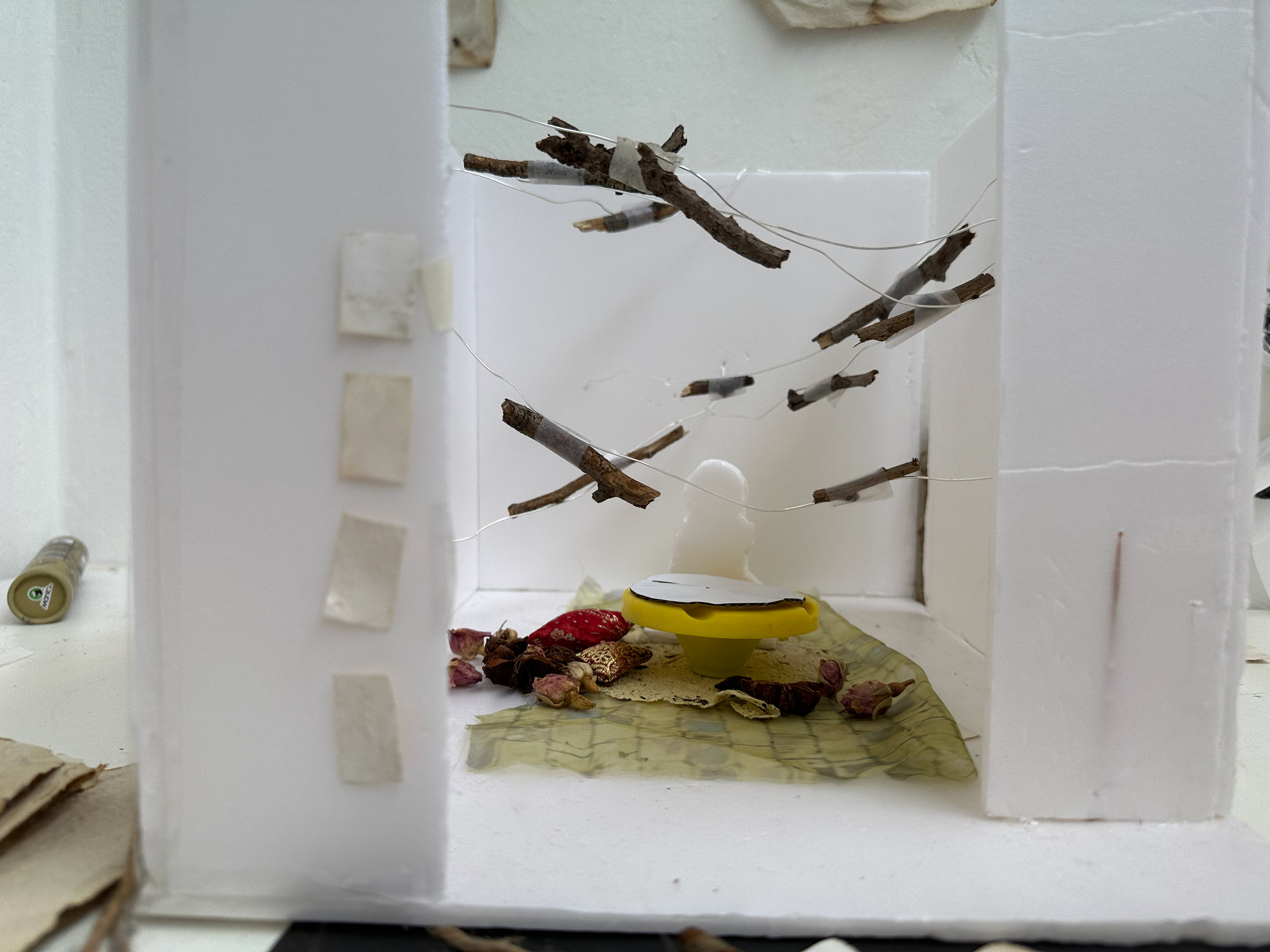 Maquette of exhibition space