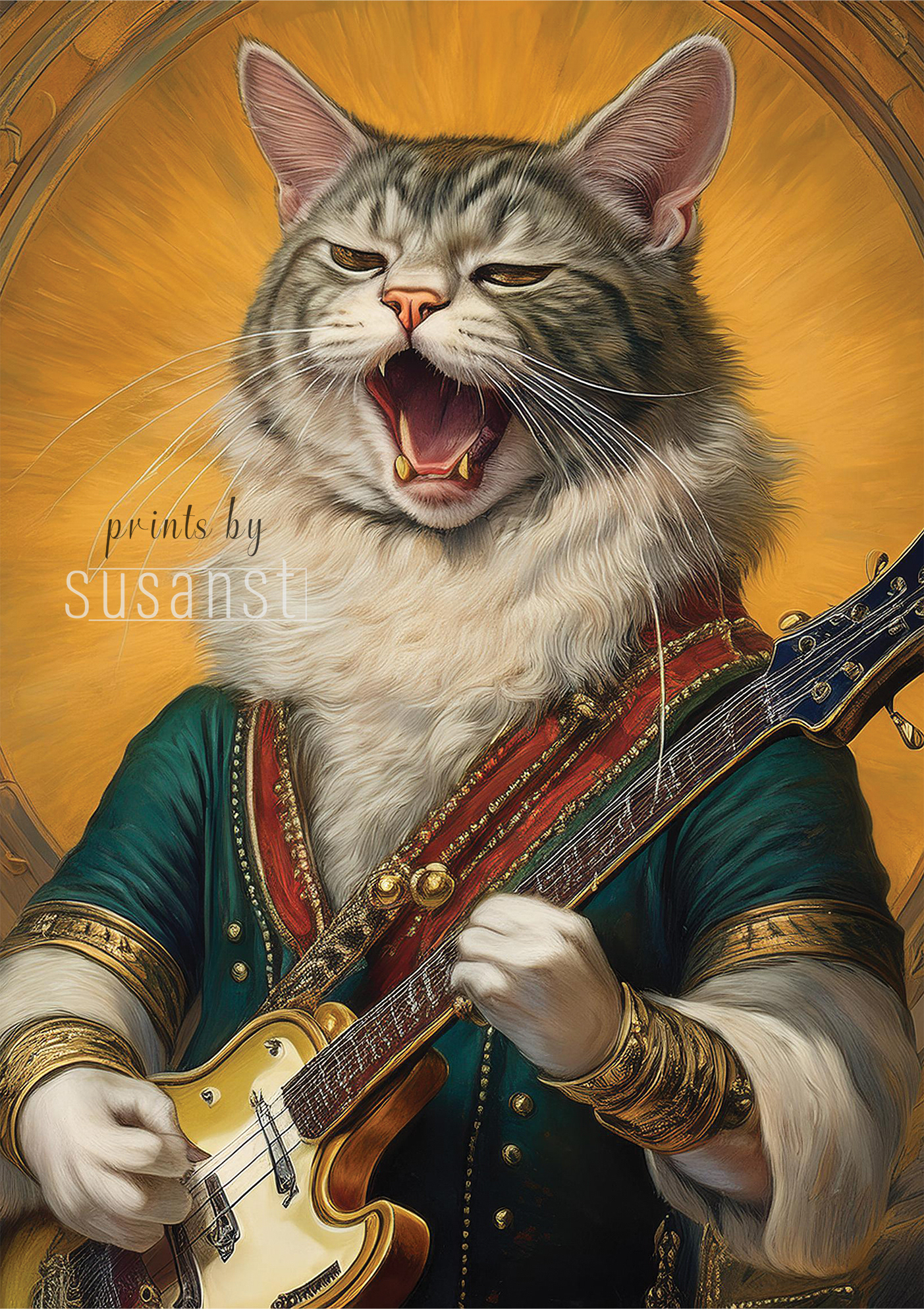 Rockstar Cat