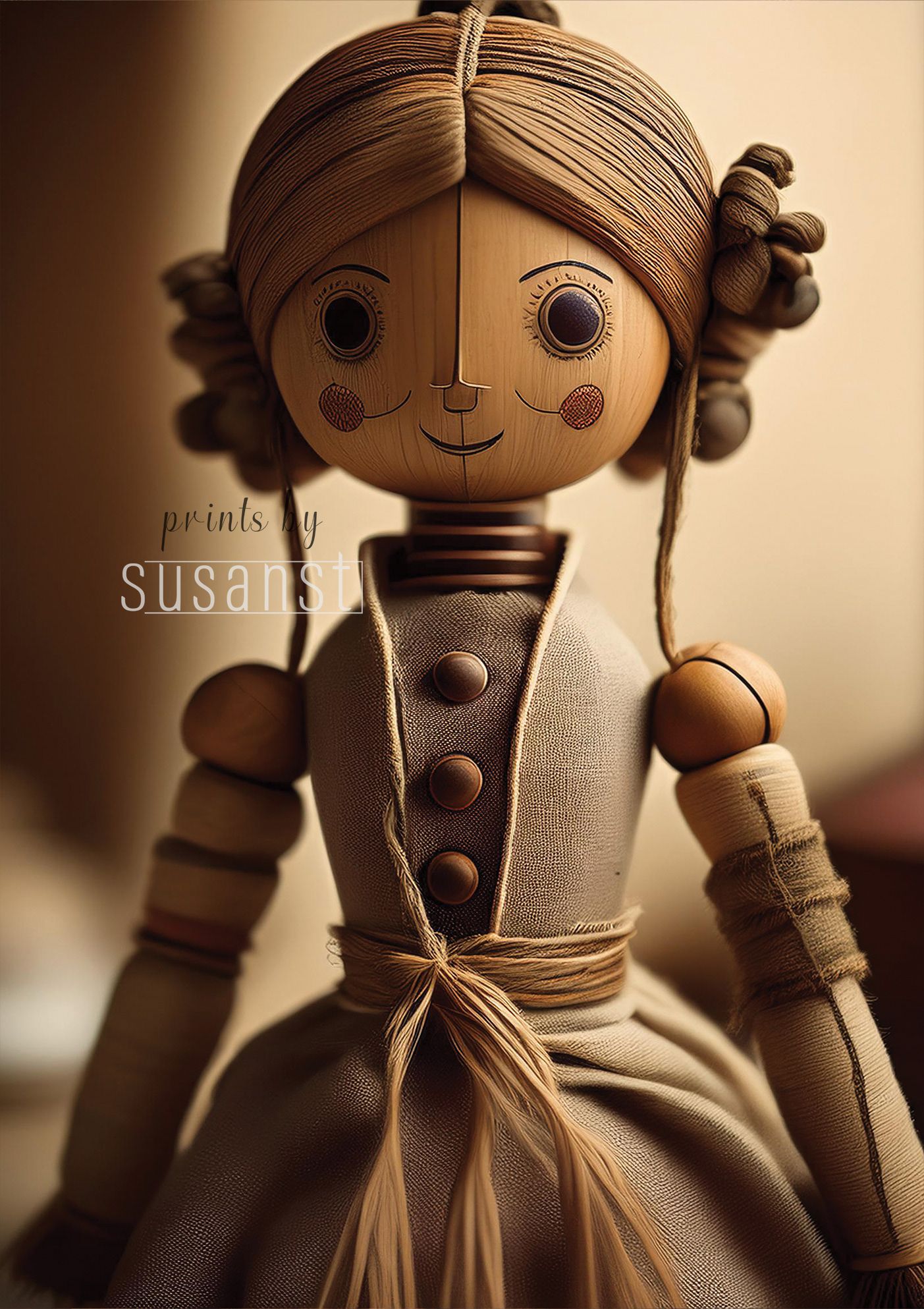 wooden dool