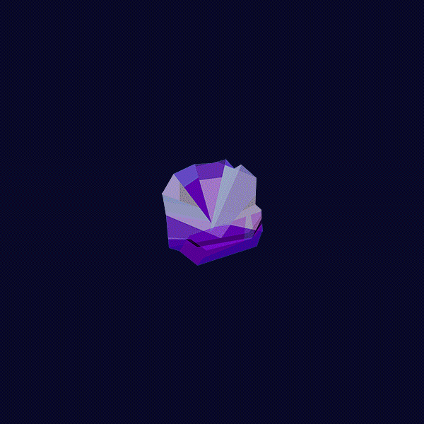 Gem sparkle asset. Gem shines and shifts color when puzzle is solved.