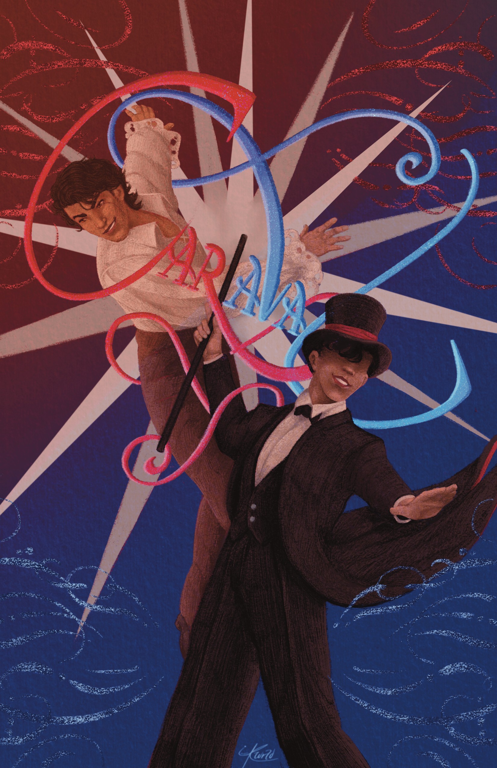 Personal cover illustration inspired by Caraval by Stephanie Garber