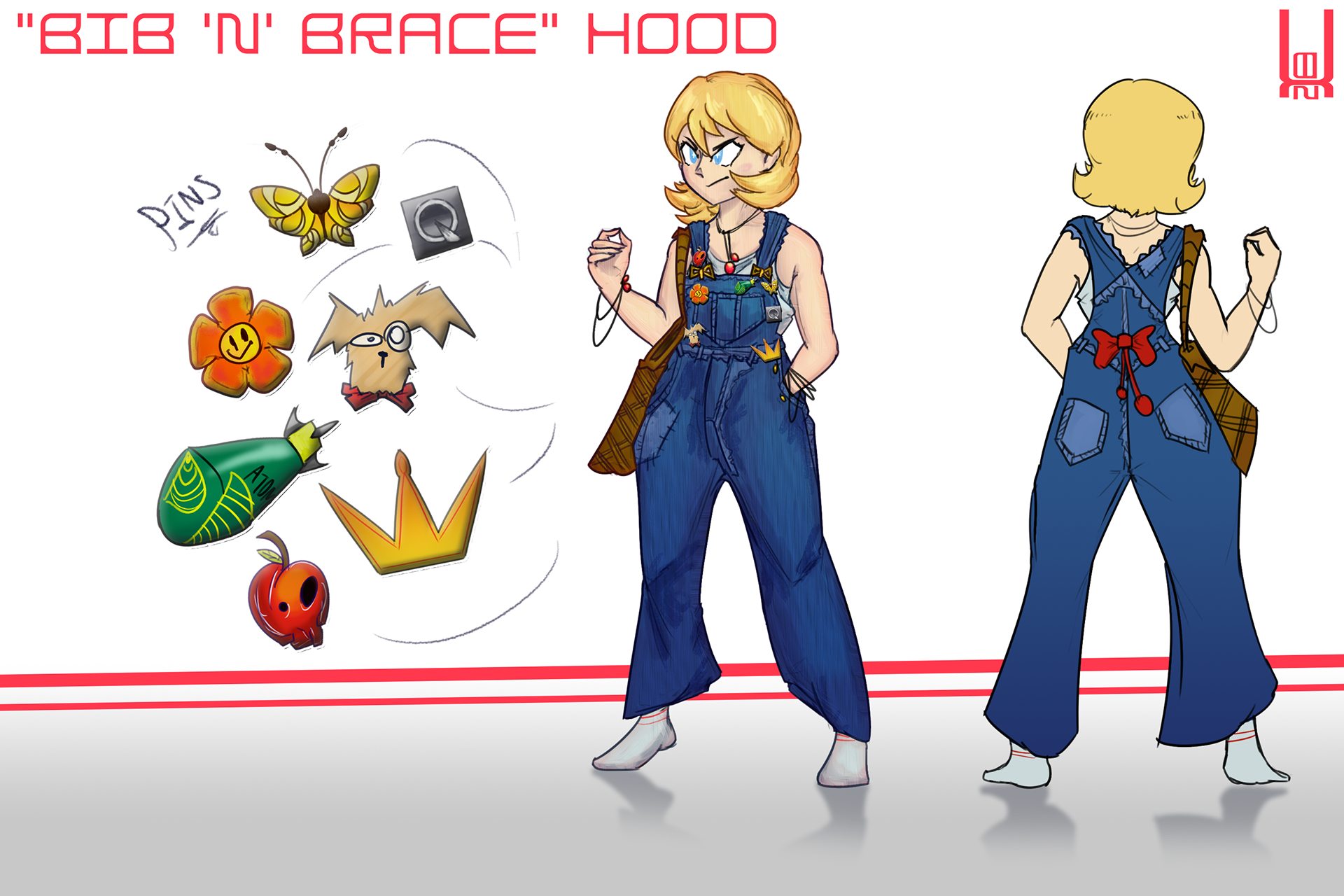 (FANART) B.B. Hood costume design - 2022