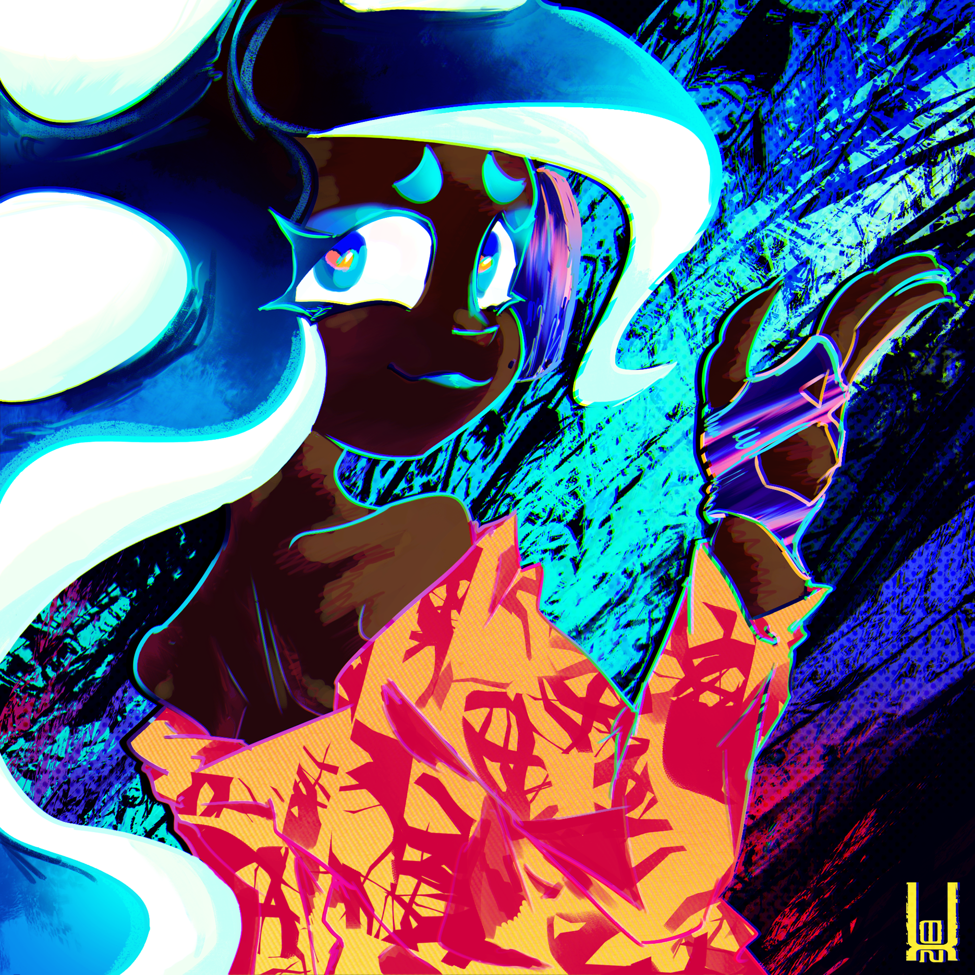 (FANART) Marina (Splatoon) - 2022