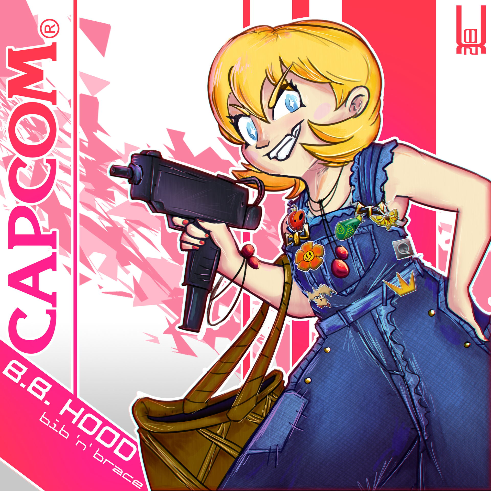 (FANART) B.B. Hood (Darkstalkers, costume design) - 2022