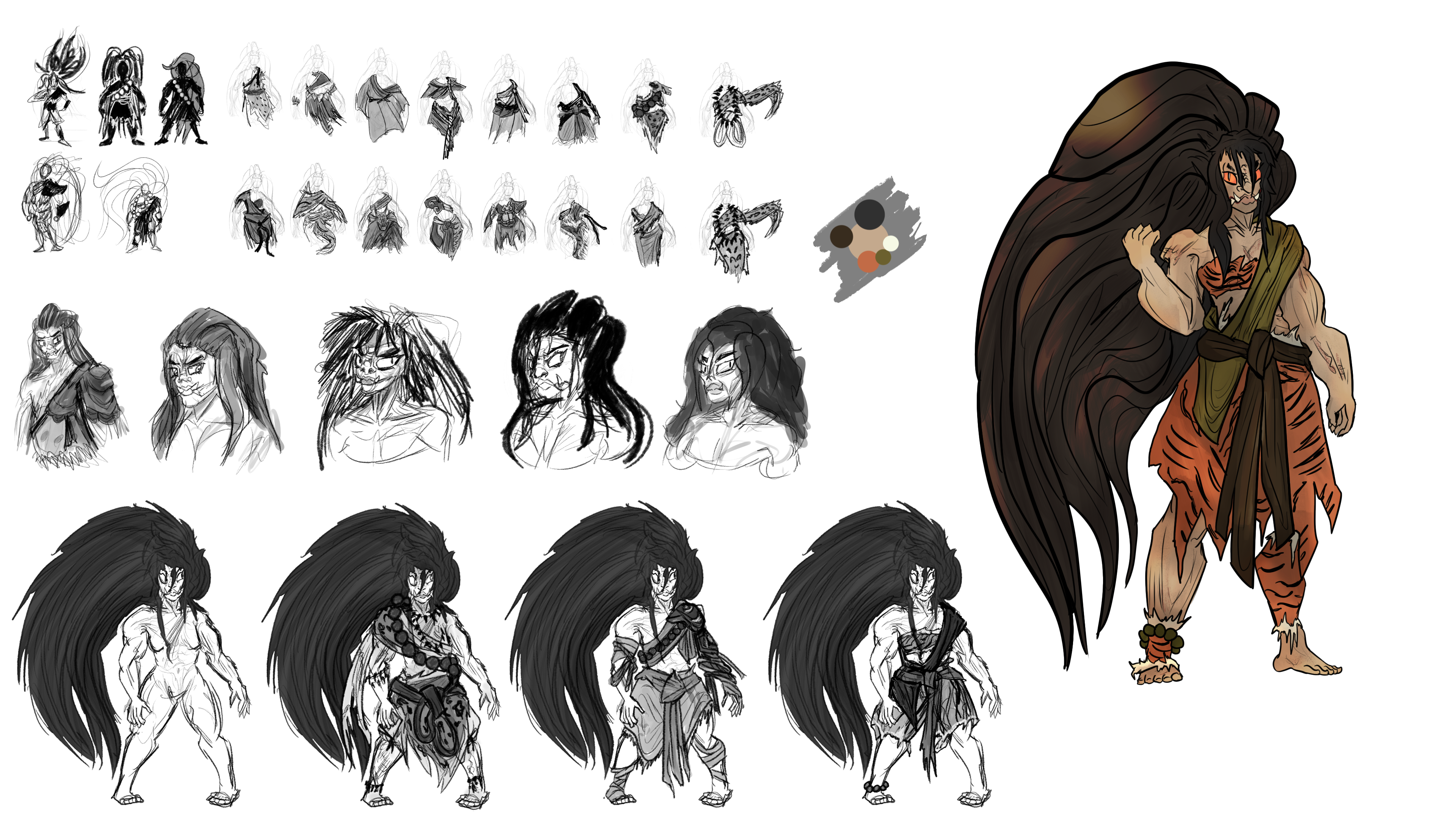 Mara Character Design - 2020