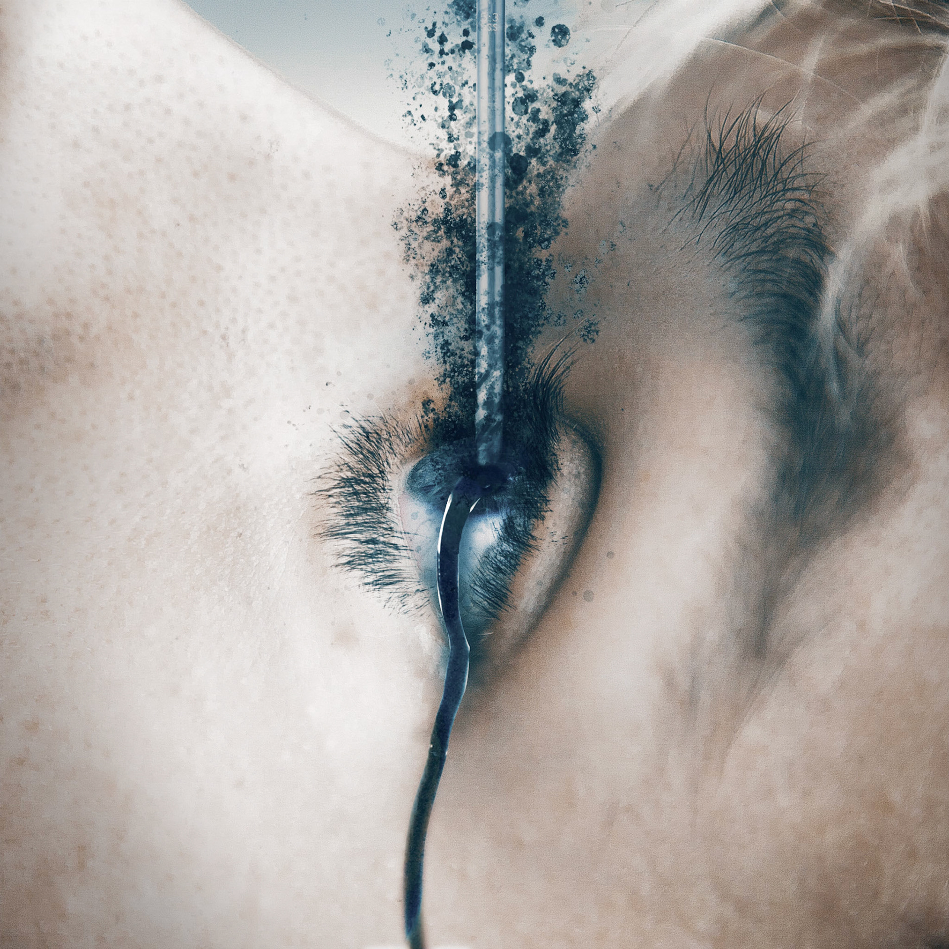 Inspired by the toll fracking takes on humanity, I worked to visualise it so it doesn't seem like some far off nuisance