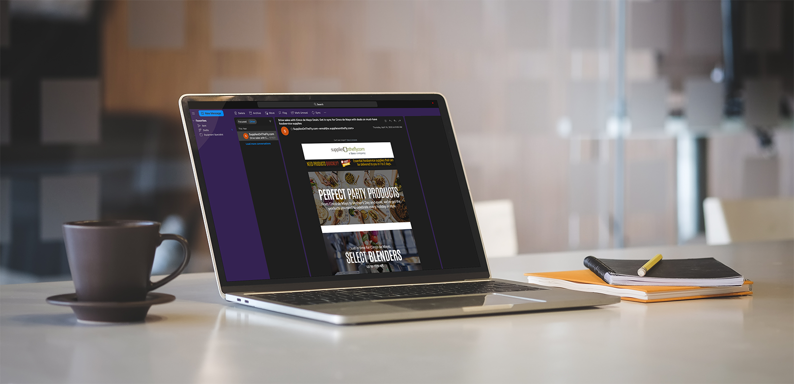 SuppliesOnTheFly Promo Thursday Email Mock Up