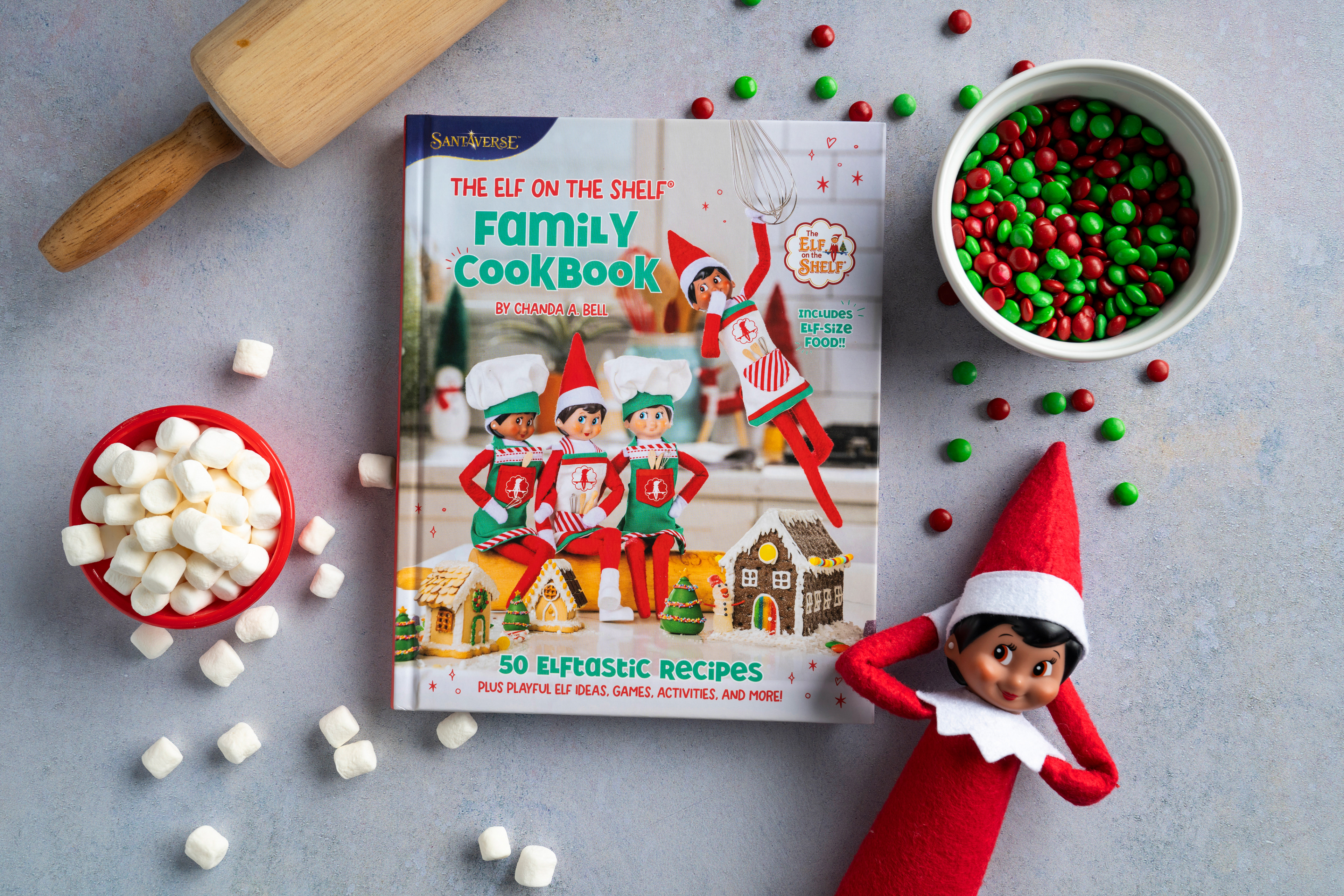 Harper Collins x The Elf on the Shelf Family Cookbook Pattern