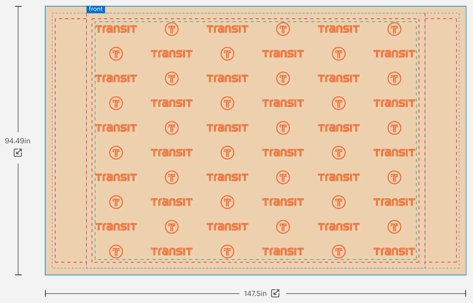 Transit Youth Media Background Layout