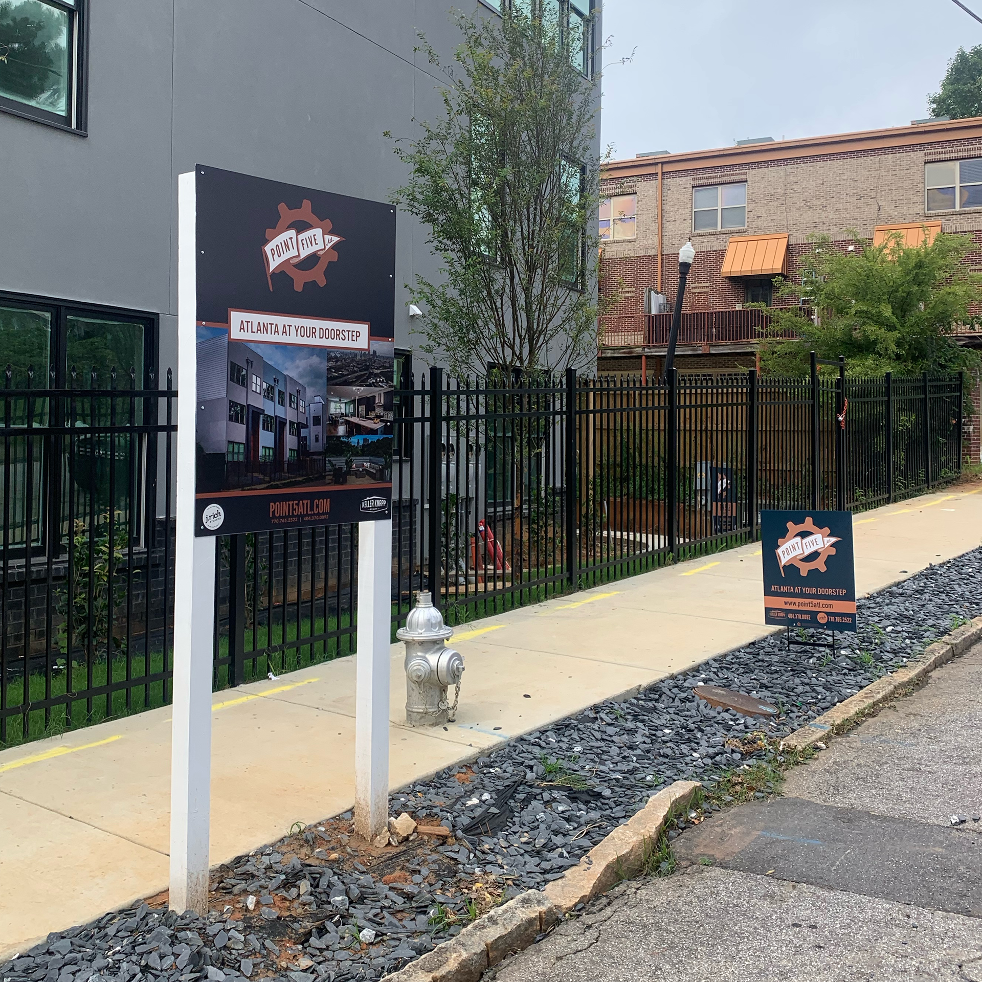 Point Five - Atlanta Street Signage