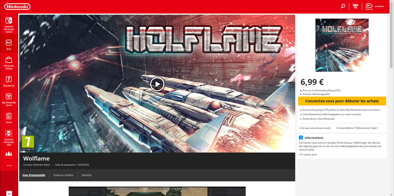 PixelHeart - WOLFLAME NINTENDO SHOP