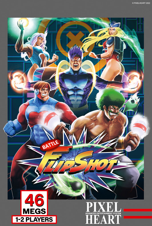 Pixel Heart - BATTLE FLIP SHOT US COVER