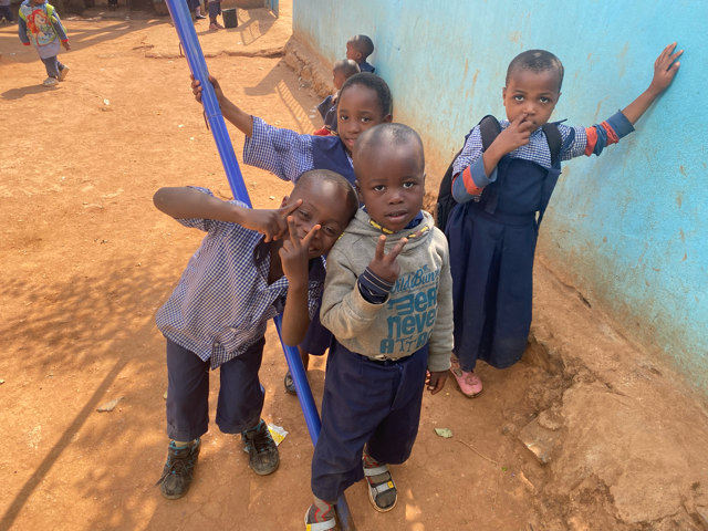 Kindergarteners of Chicago Paris Primary School