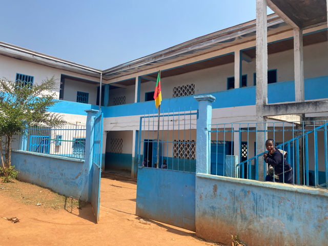Entrance of the school