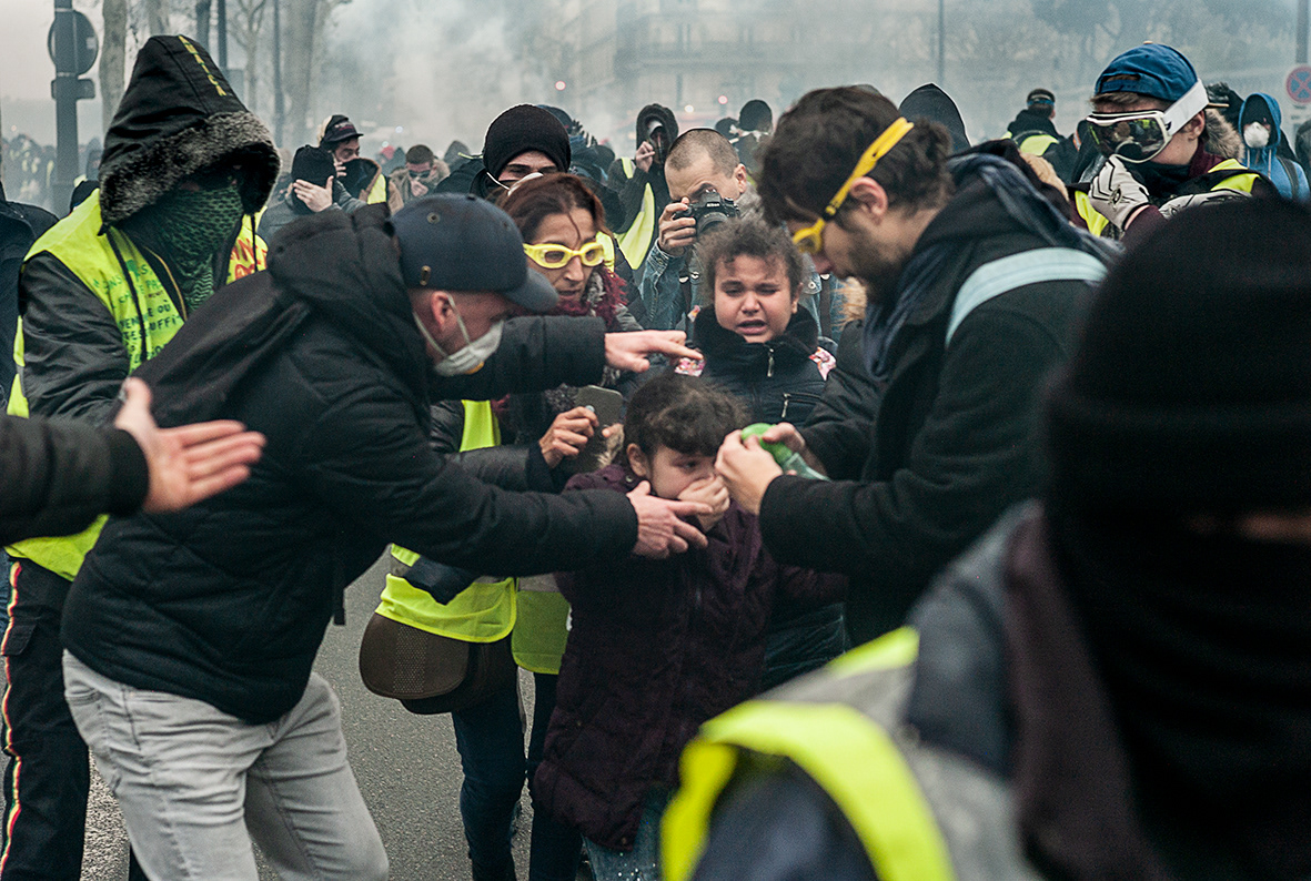 Acte VI, Gilets Jaunes, Paris 2018.
