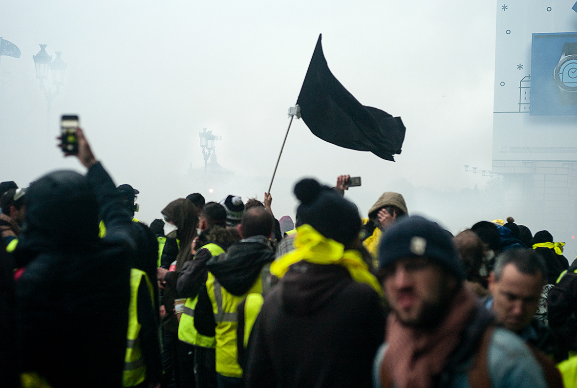 Acte III, Gilets Jaunes, Paris 2018.