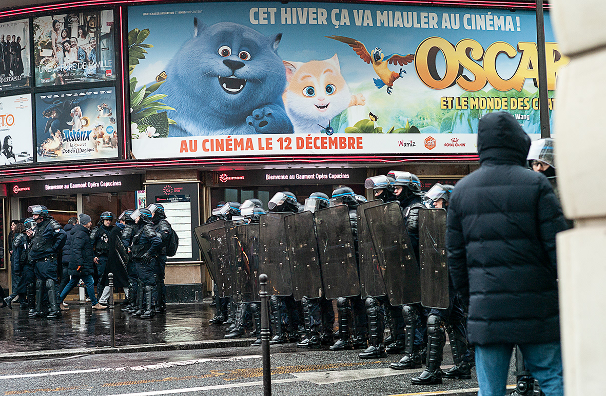 Acte IV, Gilets Jaunes, Paris 2018.
