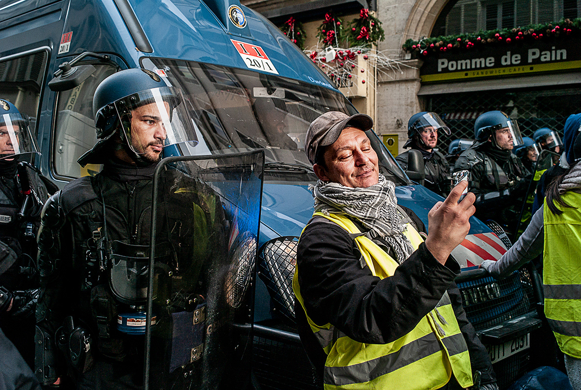 Acte VI, Gilets Jaunes, Paris 2018.