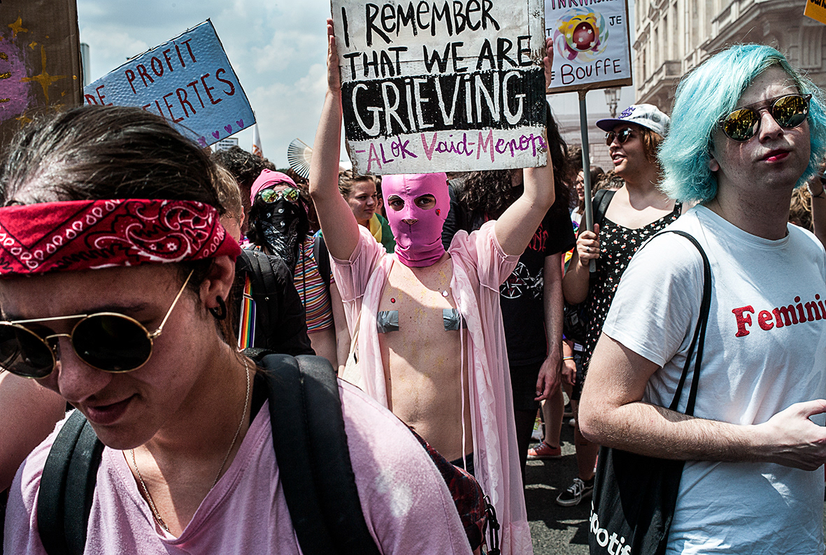 Marche des fiertés, Paris 2018.