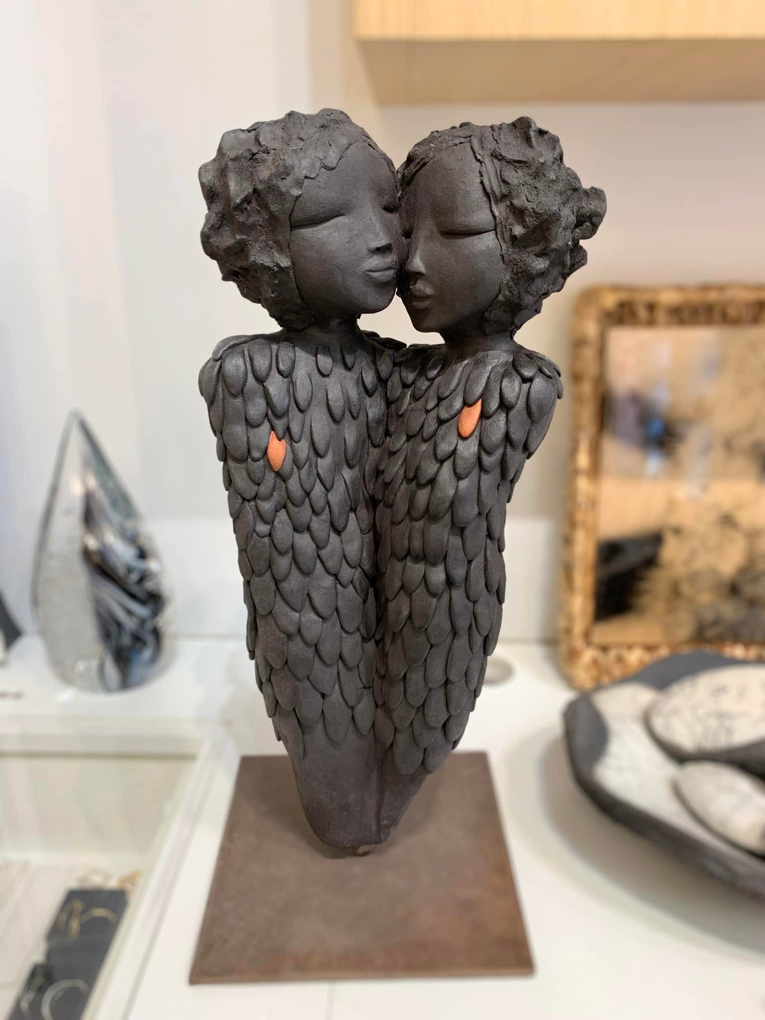 Sculpture "Duo Noir" - 950€