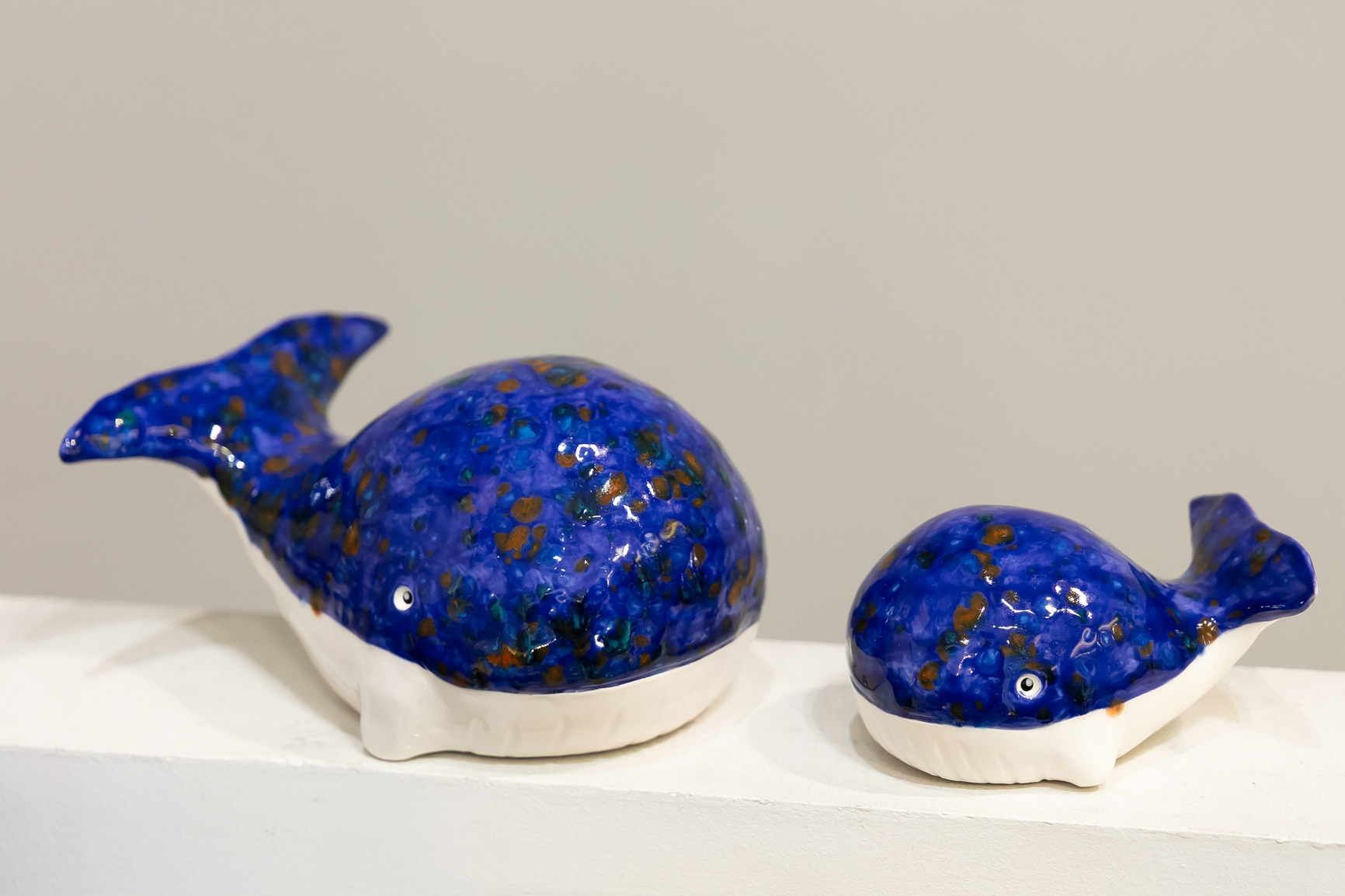 Baleine GM en faïence 69€ - PM 39€