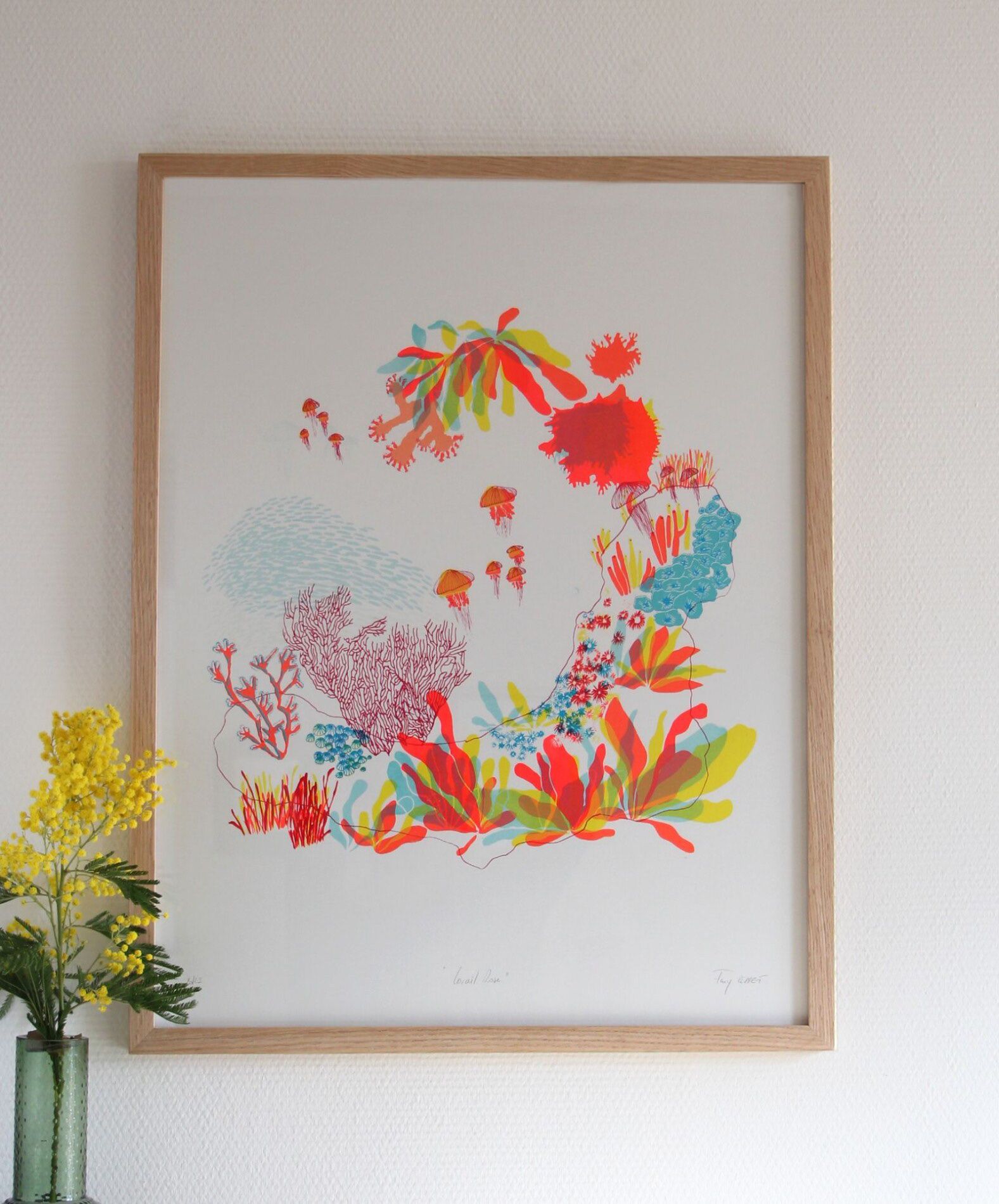 Sérigraphie Paysage GM - 290€