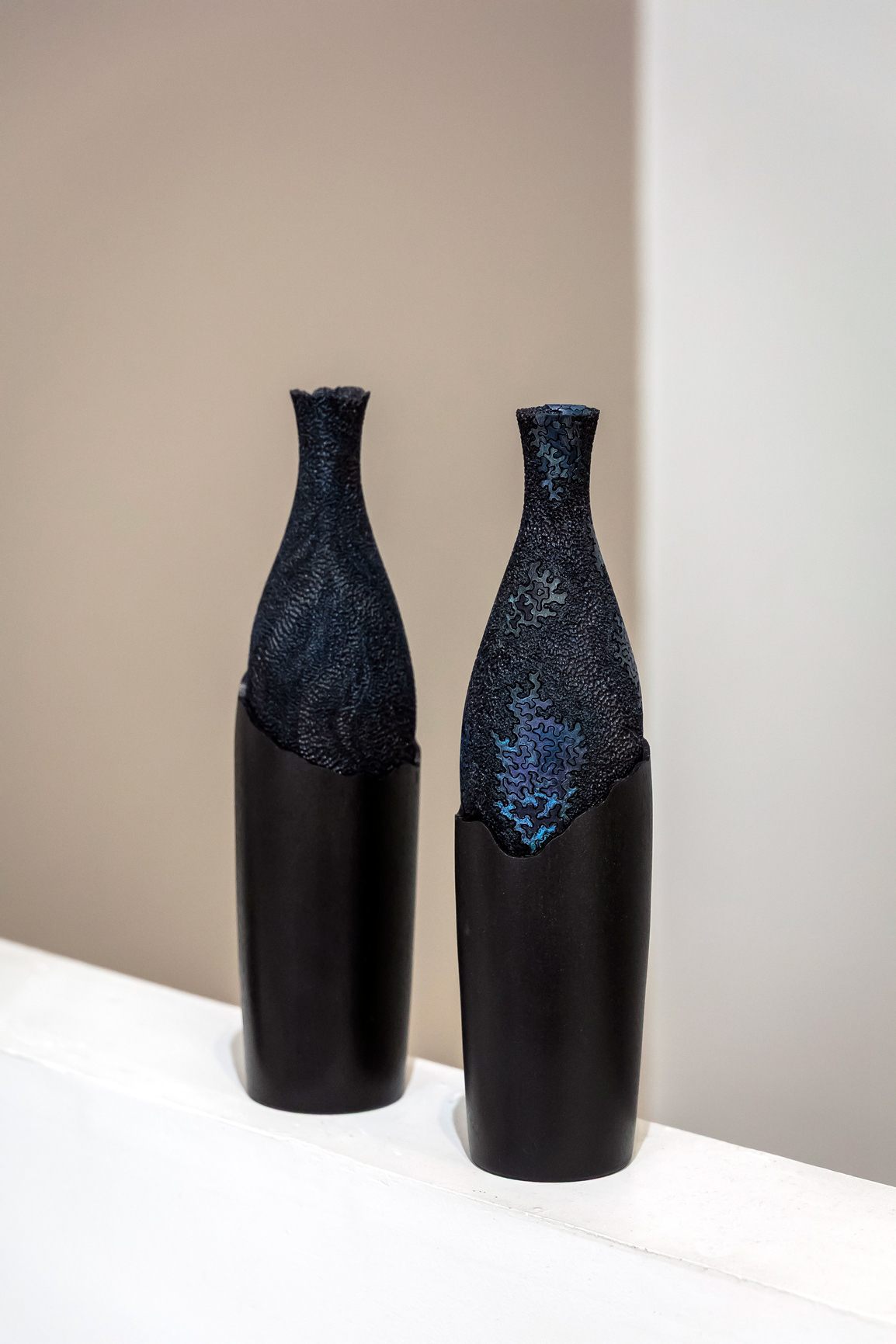 Soliflore "Sous l'écorce" en bois - 250€