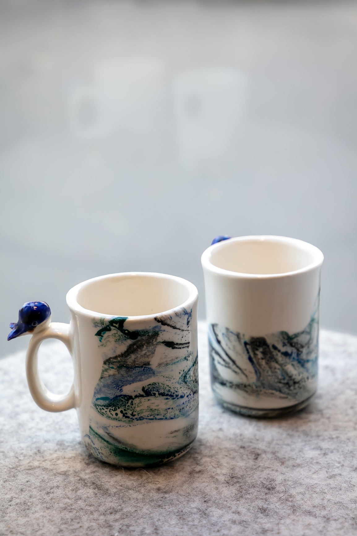 Tasse Baleine en faïence - 39€