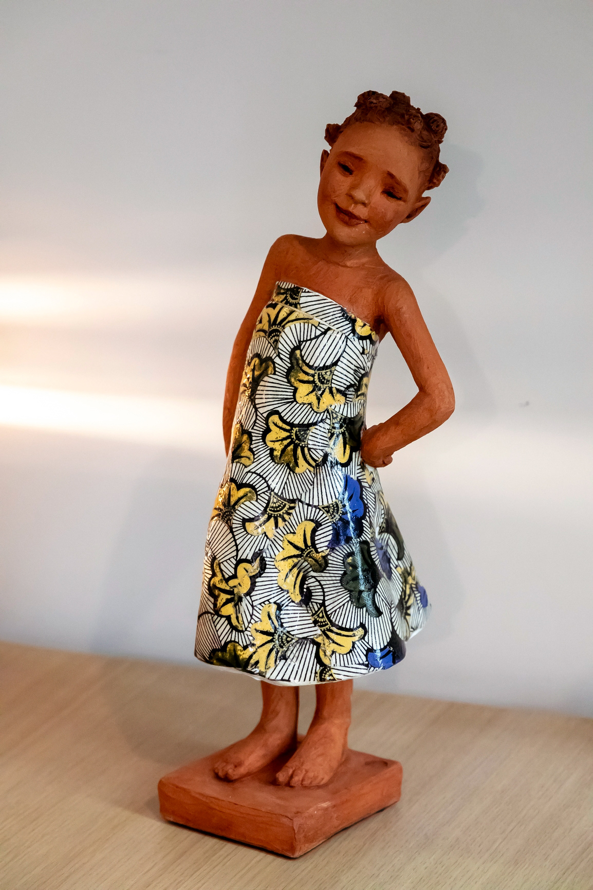 "Jour de fête" sculpture en céramique - 700€