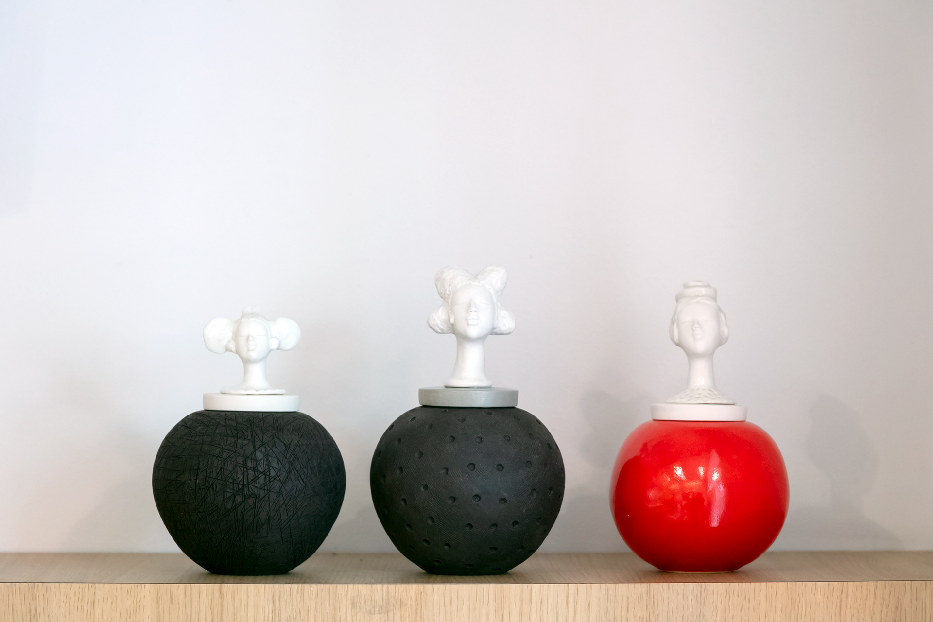 Femme boule grenier en céramique - 175€ et 195€