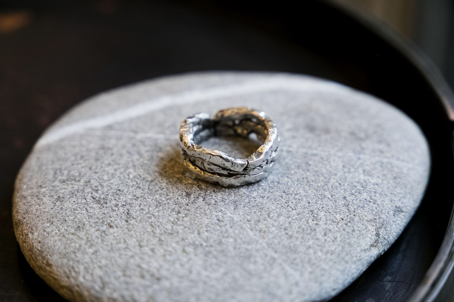Bague Scarp en argent - 188€