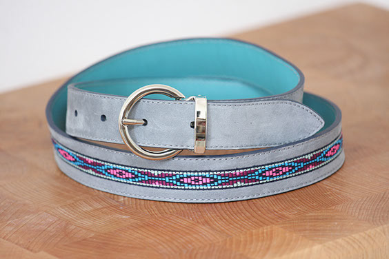 Ceinture réversible en cuir - 125€