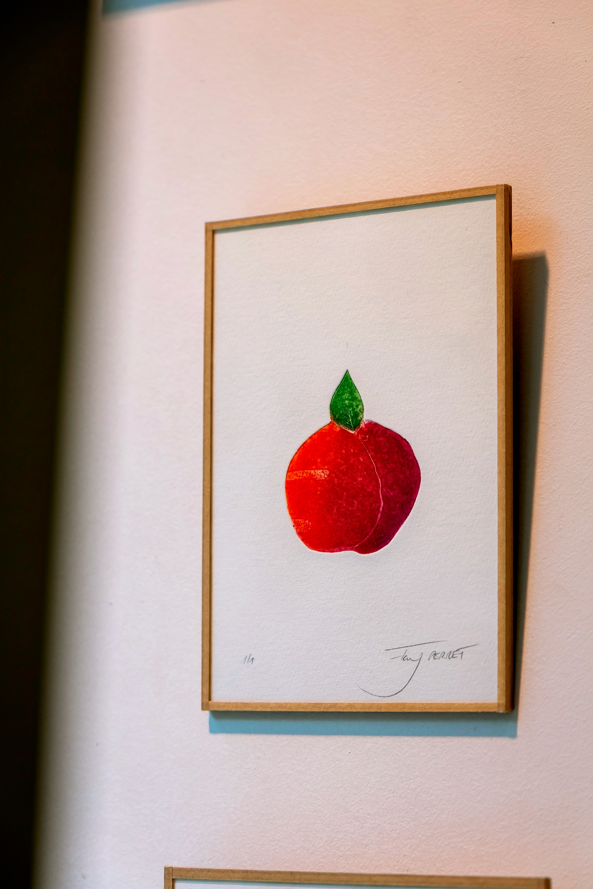 Gravure "Fruits et Légumes" 12 x 17 cm - 38€