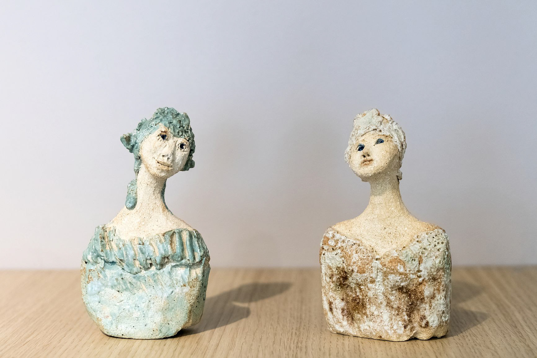 Petit buste en céramique - 70€