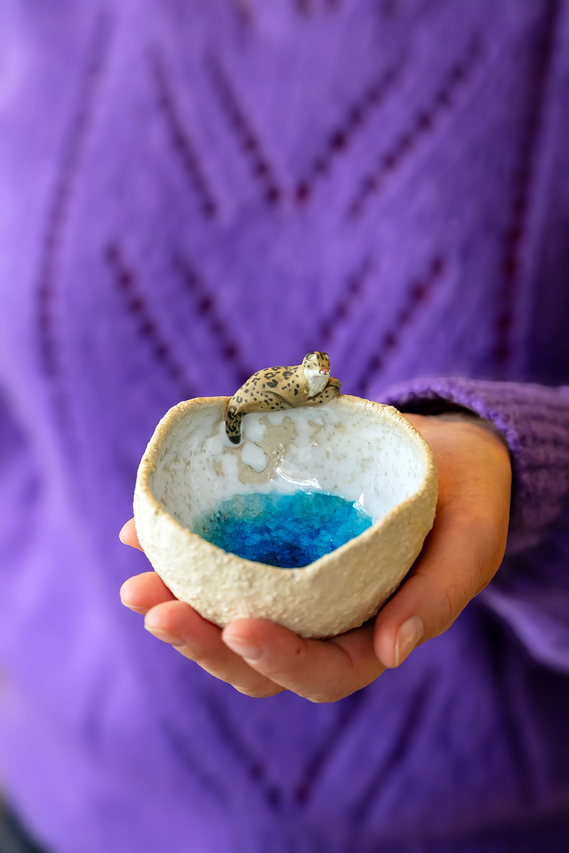 Bol "Bijoux" en grès - 46€