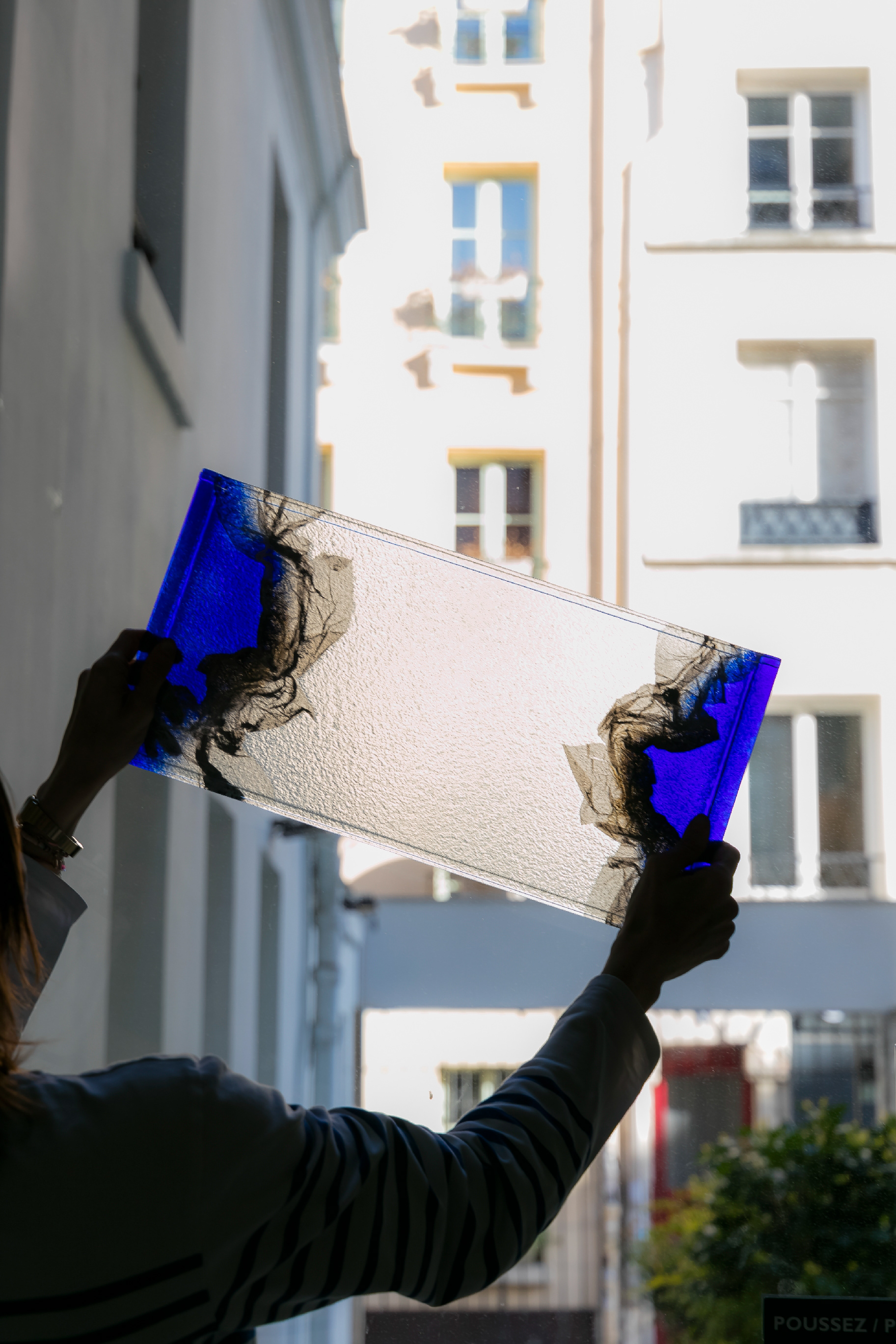 Plateau en verre - 90€