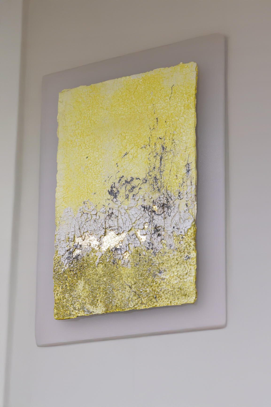 Toile d'Argile sur plexiglass - 350€