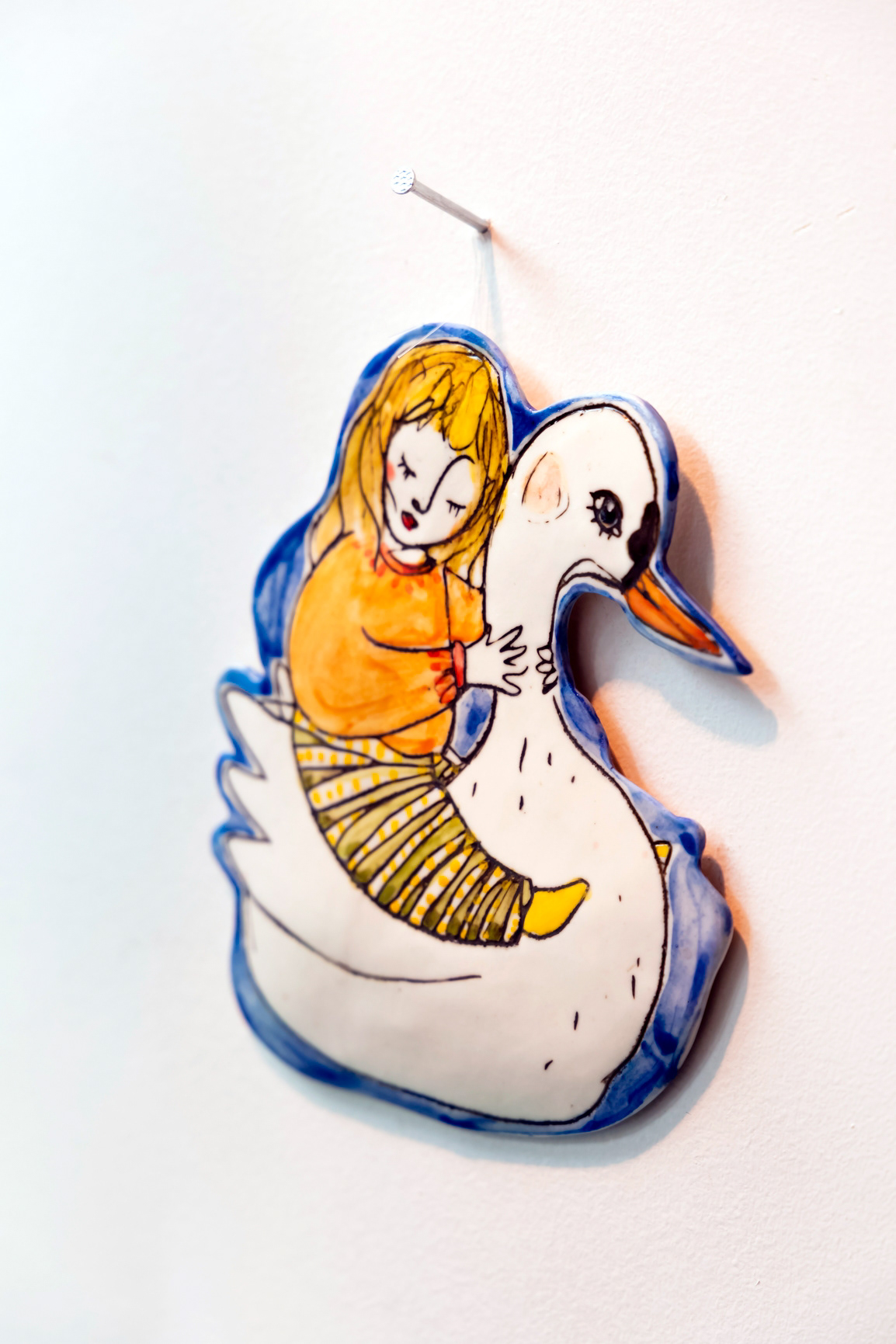 Mini tableau en porcelaine - 55€